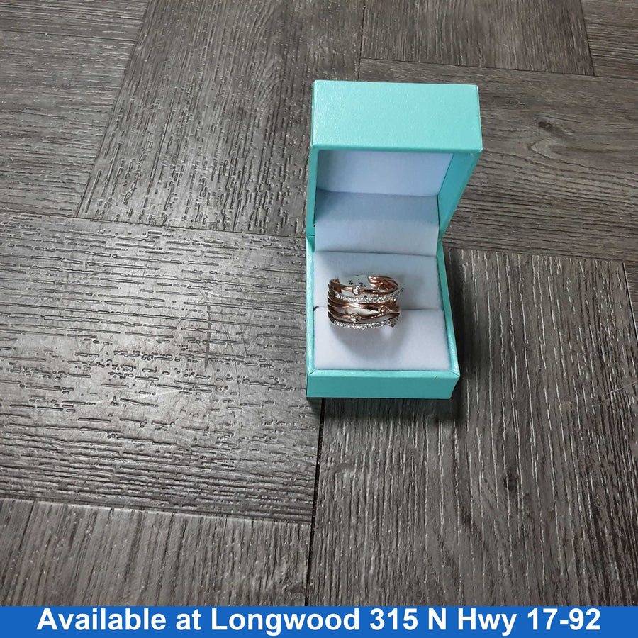 Women's Ring - Yellow Gold 14k (.585) 9.3 grams Size 8