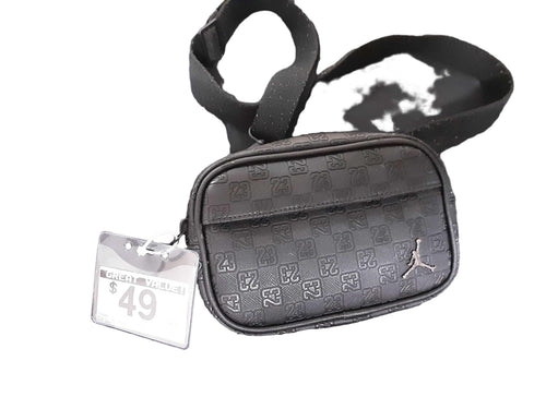Jordan Black Shoulder Purse Black Purse / Handbag