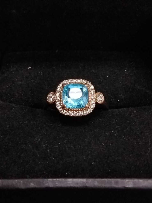 Women's Ring - Rose Gold 10k (.417) 3.7 grams Size 20