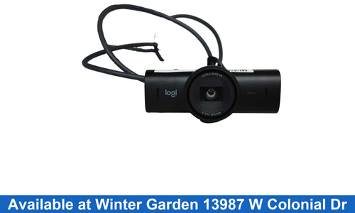 Logitech Vu0066 Black Webcam