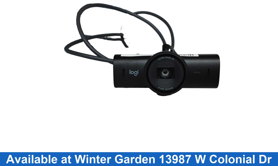 Logitech Vu0066 Black Webcam