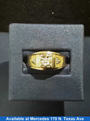 Men's Ring - Yellow Gold 10k (.417) 2.8 grams Size 7