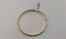 Bangle Bracelet - Yellow Gold 10k (.417) 5.5 grams 6 inch