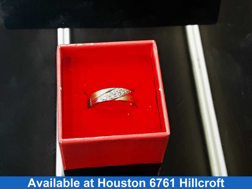 Ring - Wedding Band - Yellow Gold 14k (.585) 3.1 grams Size 7