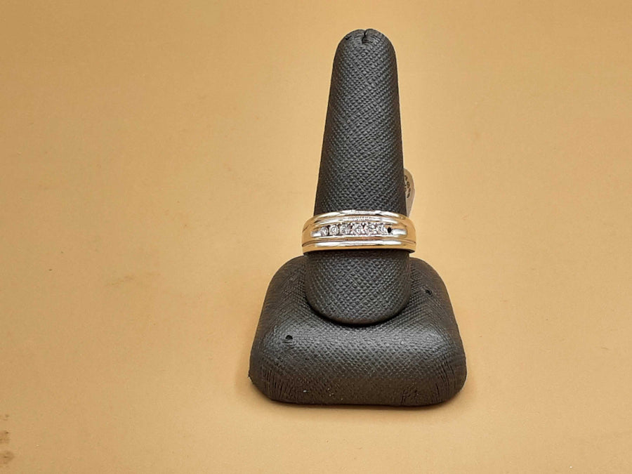 Ring - Wedding Band - White Gold 14k (.585) 8.4 grams Size 11