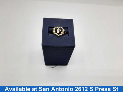 Women's Ring - Yellow Gold 10k (.417) 1.6 grams Size 8.5