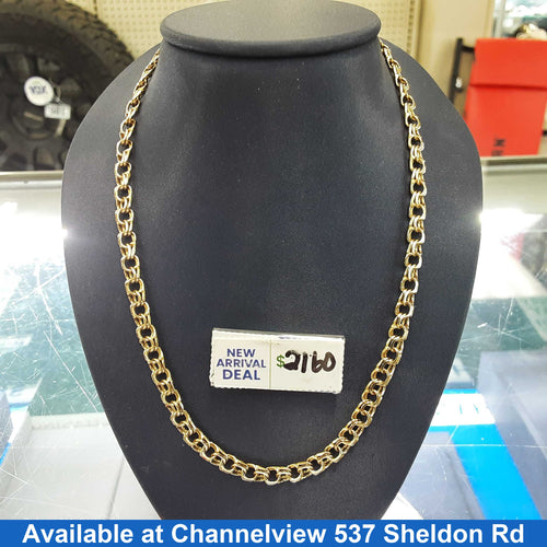 Cuban Link Chain - Yellow Gold 10k (.417) 20.6 grams 20 inch