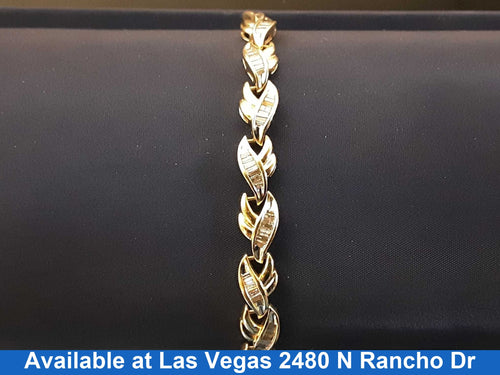 Yellow Gold 14k (.585) 12.7 Grams 8 Inches