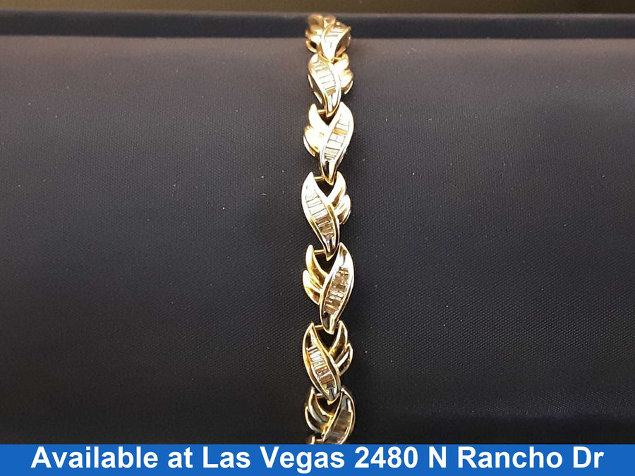 Yellow Gold 14k (.585) 12.7 Grams 8 Inches