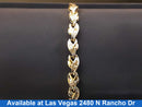 Yellow Gold 14k (.585) 12.7 Grams 8 Inches