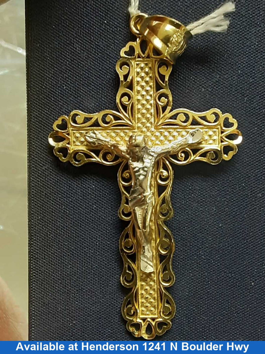Religious Pendant - Yellow Gold 14k (.585) 4.8 grams