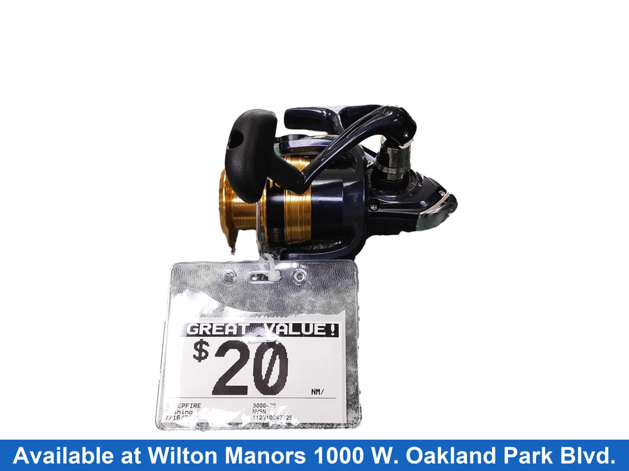 Sweepfire 3000-2b Gold Fishing Reel