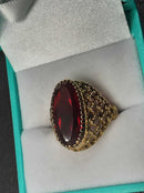 Women's Ring - Yellow Gold 18k (.750) 8.7 grams Size 6