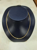 Rope Chain - Yellow Gold 14k (.585) 9.2 grams 20 inch