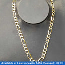 Figaro Chain - Yellow Gold 14k (.585) 27.8 grams 24 inch