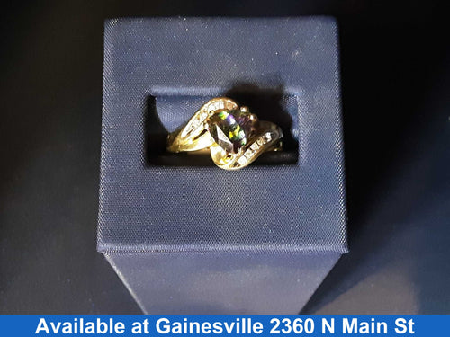 Women's Ring - Yellow Gold 10k (.417) 3.1 grams Size 7