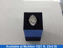 Women's Ring - White Gold 10k (.417) 6.9 grams Size 7