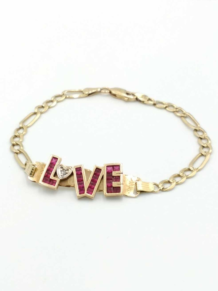 ID Bracelet - Yellow Gold 10k (.417) 7.2 grams 7 inch