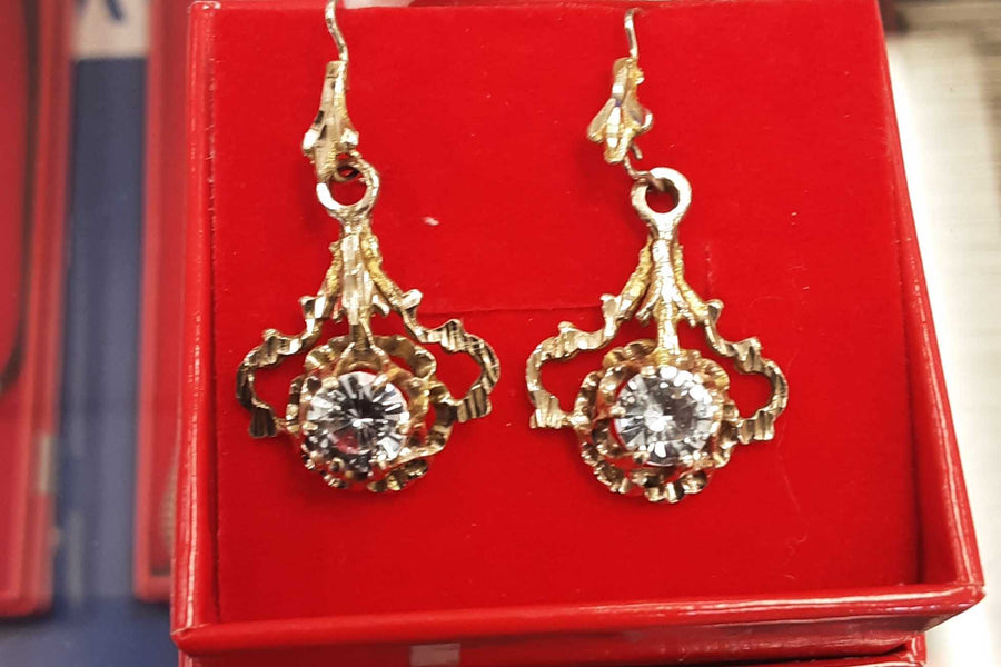 Earrings - Yellow Gold 10k (.417) 3.1 grams