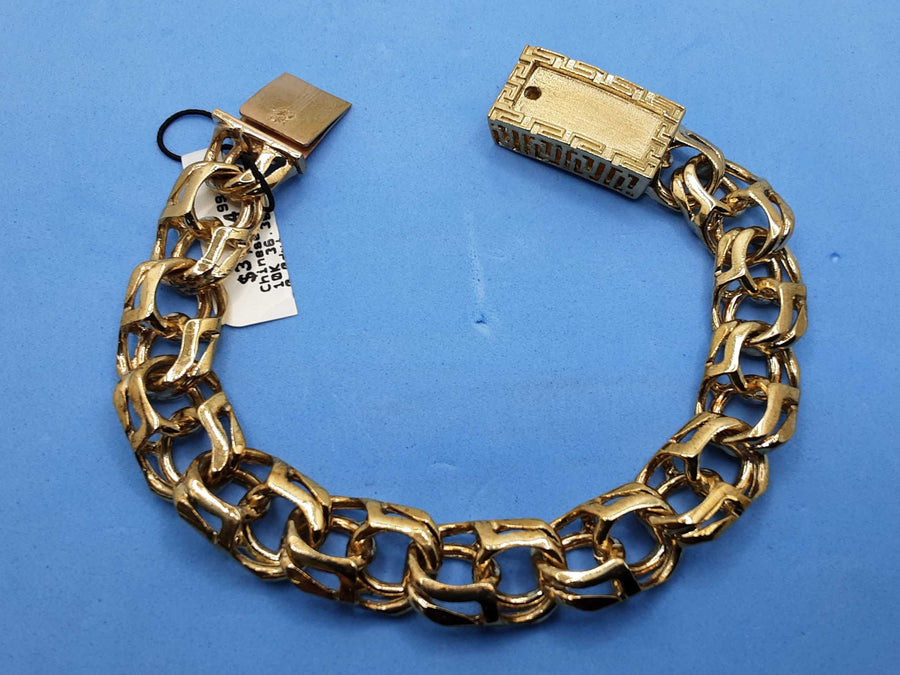 Bracelet - Yellow Gold 10k (.417) 36.3 grams 7 inch