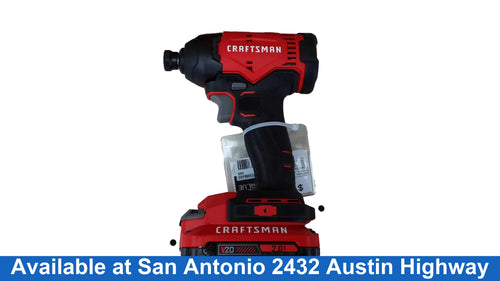 Craftsman Cmcf801 Red Cordless Impact Drill