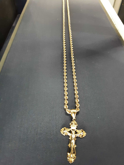 Chain - Yellow Gold 10k (.417) 21.7 grams 24 inch
