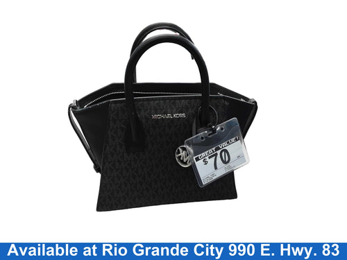 Michael Kors Nb-2306 Black Purse / Handbag