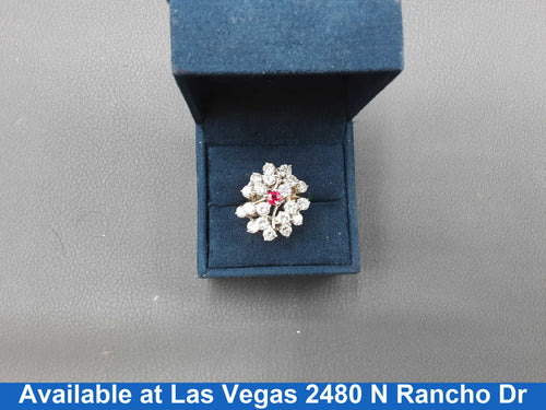 Women's Ring - Yellow Gold 14k (.585) 8.9 Grams Size 9.5
