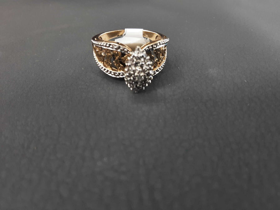 Women's Ring - Yellow Gold 10k (.417) 4.2 grams Size 9