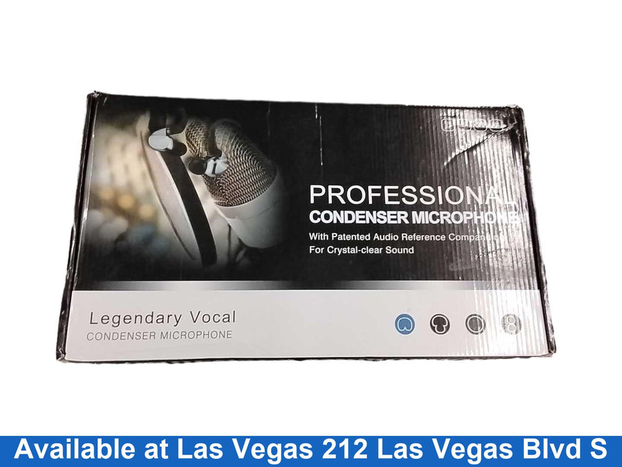 Professional Legendary Vocal Black Corded Microphone