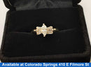 Ring - Wedding Set - Yellow Gold 14k (.585) 2.4 grams Size 4