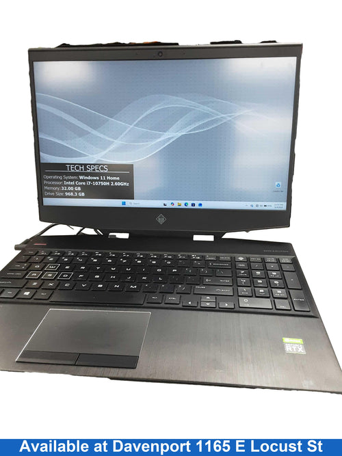 Omen 16-dh1059nf Intel Core I7 - 10th Generation 32 Gb 1 Tb Black Laptop