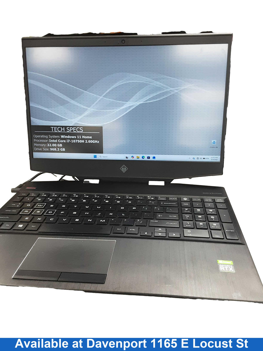 Omen 16-dh1059nf Intel Core I7 - 10th Generation 32 Gb 1 Tb Black Laptop