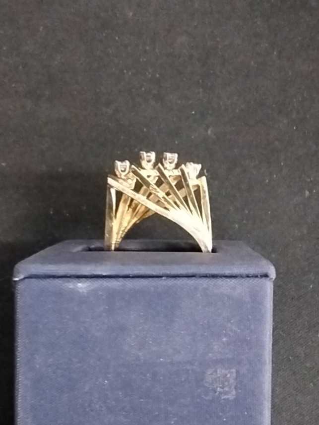 Women's Ring - Yellow Gold 14k (.585) 10 grams Size 20