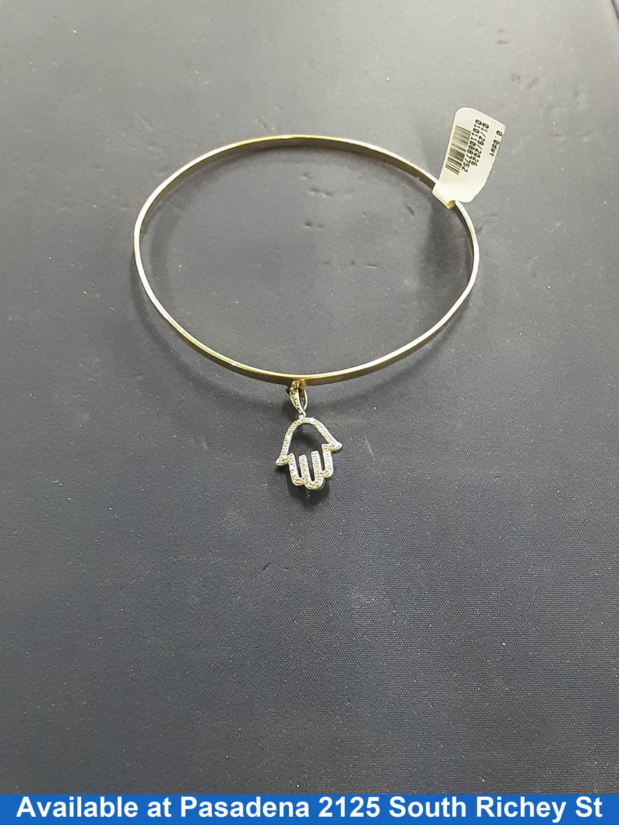 Bangle Bracelet - Yellow Gold 14k (.585) 6.2 grams 6 inch