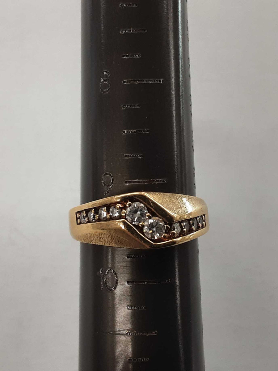 Men's Ring - Yellow Gold 10k (.417) 5.5 grams Size 9.5