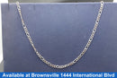 Figaro Chain - Tricolor Gold 10k (.417) 3.9 grams 16 inch