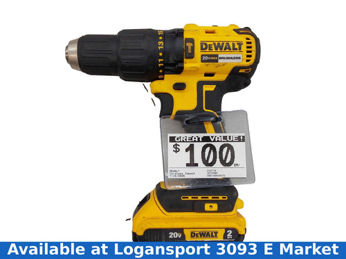 Dewalt Dcd778 Yellow Cordless Impact Drill