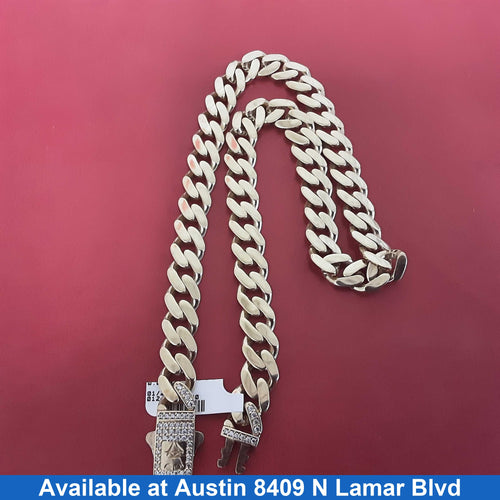 Cuban Link Chain - Yellow Gold 14k (.585) 36.8 grams 18 inch