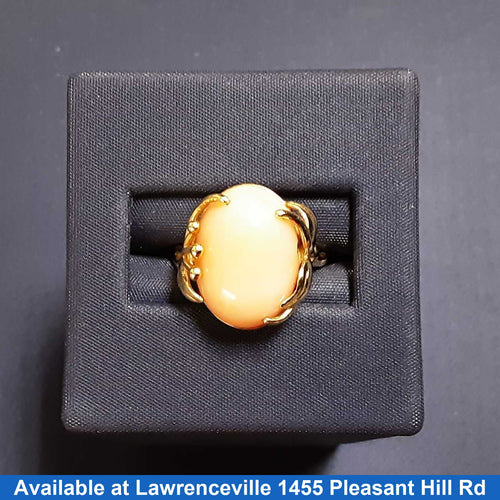 Women's Ring - Yellow Gold 14k (.585) 4.8 grams Size 7