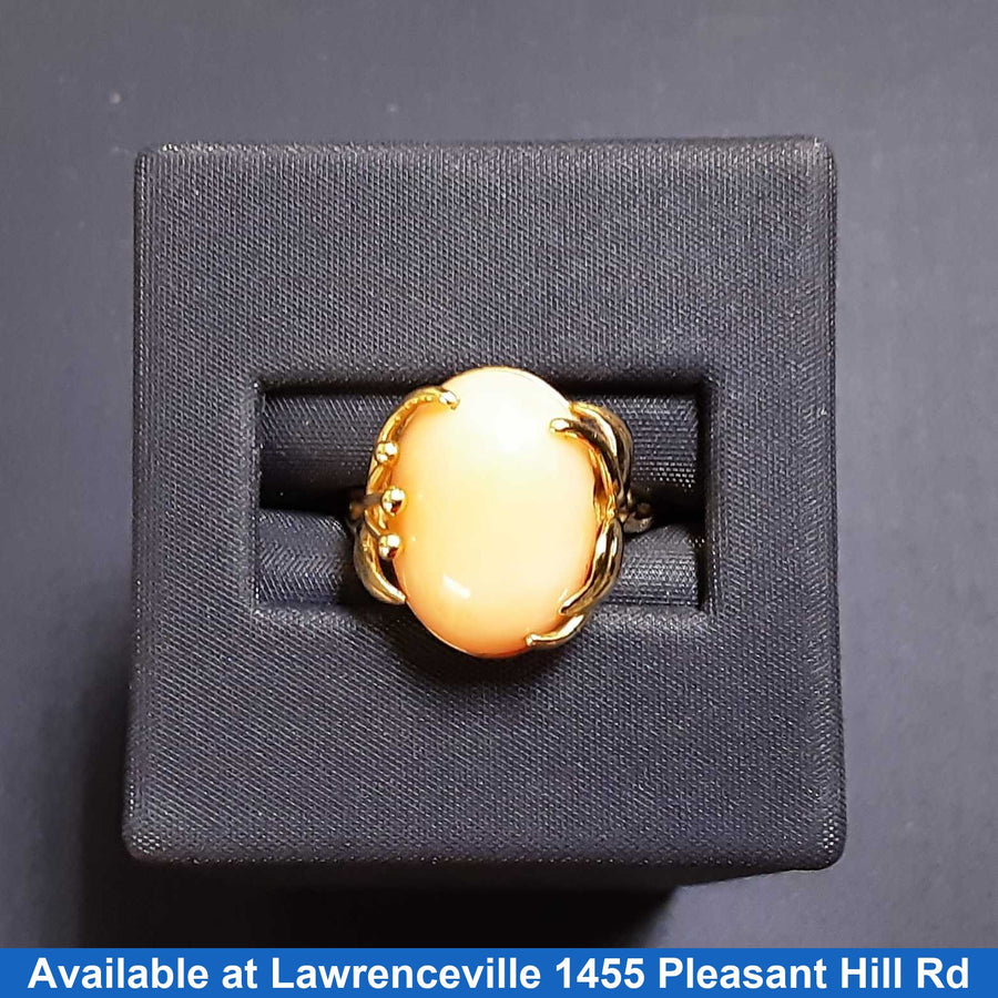 Women's Ring - Yellow Gold 14k (.585) 4.8 grams Size 7