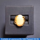 Women's Ring - Yellow Gold 14k (.585) 4.8 grams Size 7