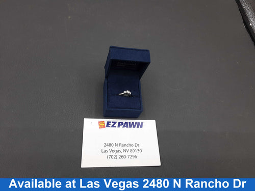 Women's Ring - Anniversary - White Gold 14k (.585) 2.8 grams Size 6.5