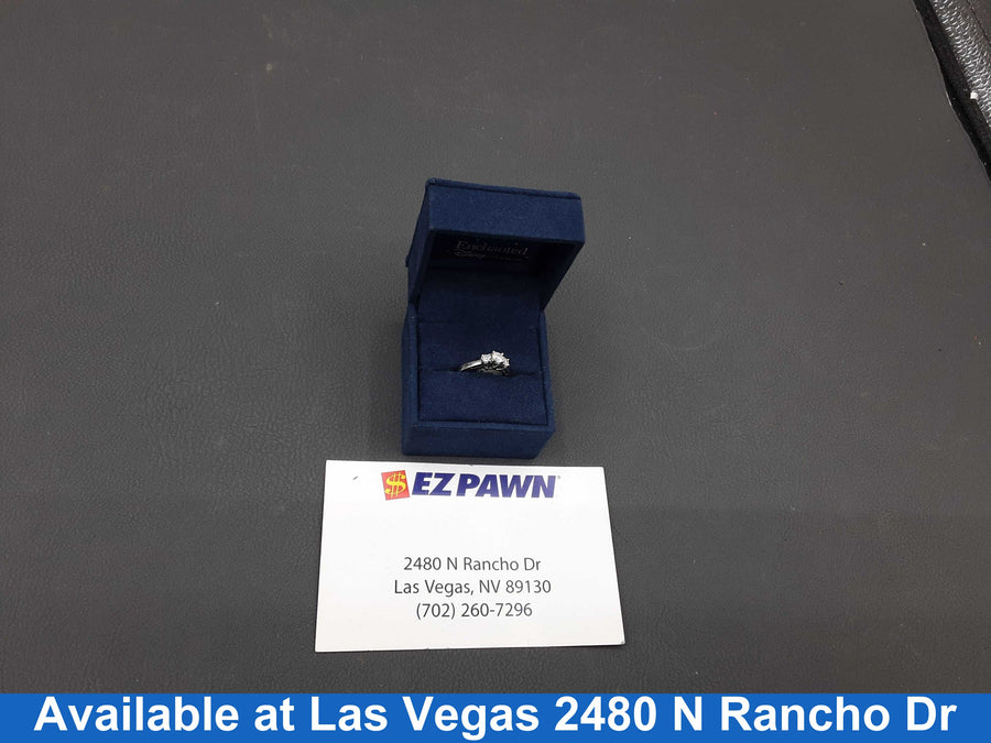 Women's Ring - Anniversary - White Gold 14k (.585) 2.8 grams Size 6.5
