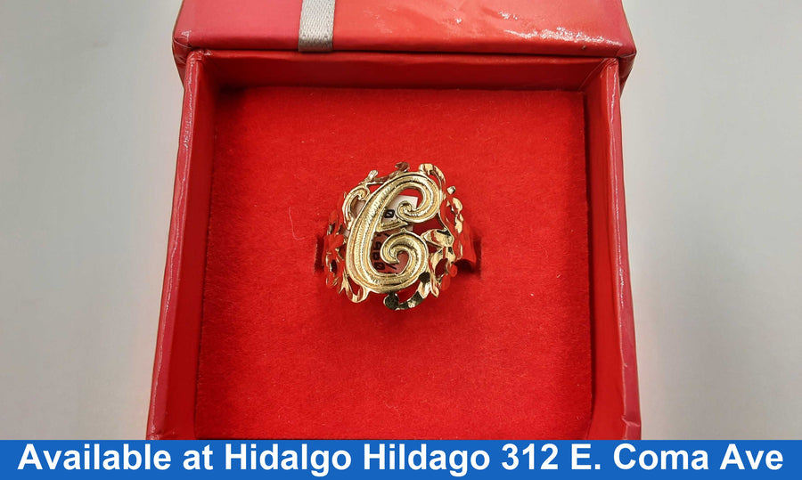 Women's Ring - Yellow Gold 10k (.417) 2.3 grams Size 7.5