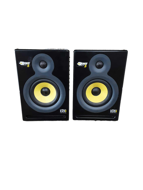 Rockit Powered 5 Black Studio Monitor Speaker
