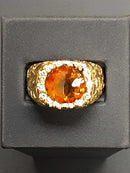 Men's Ring - Yellow Gold 14k (.585) 18.1 grams Size 12