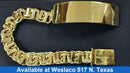 ID Bracelet - Yellow Gold 10k (.417) 69.2 grams 9 inch
