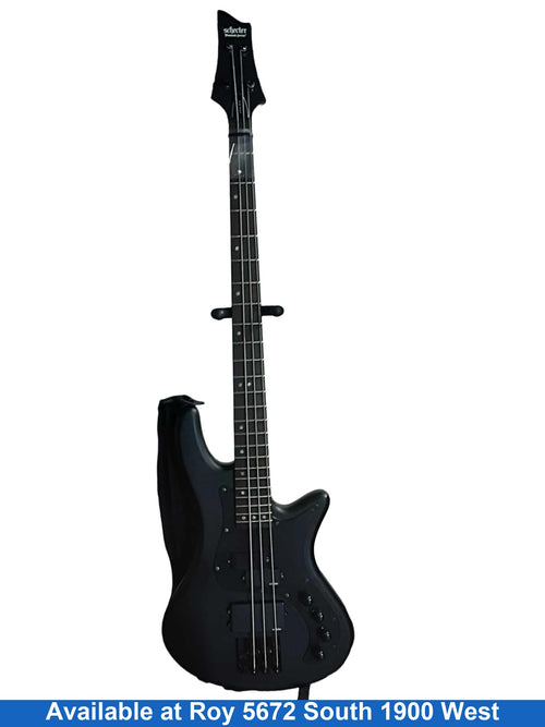 Schecter Stealth- 4 Black Electric Bass Guitar