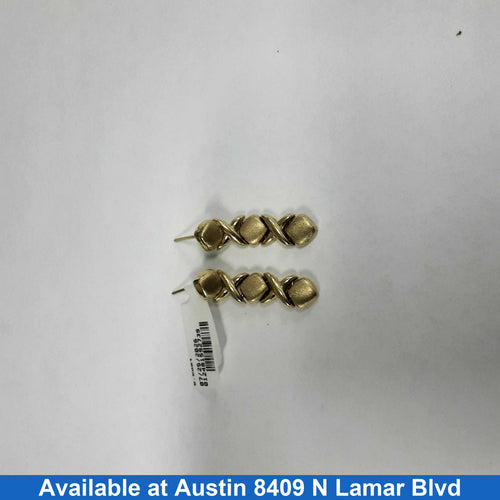 Bangle Earrings - Yellow Gold 14k (.585) 4.3 grams